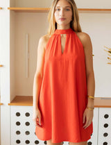 Robe corail Girly
