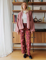 Chaqueta rosa viejo Leone