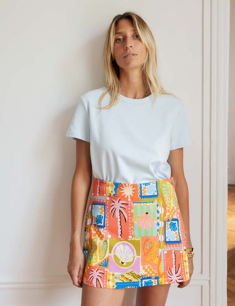 Falda corta multi Jara