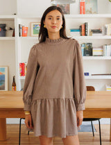 Robe pied-de-poule Elsy