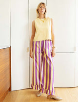 Yellow and Purple Gasty Pants