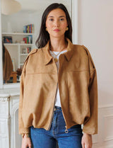 Virgile camel jacket