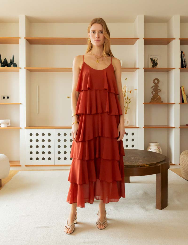 Robe terracotta Vegas
