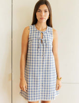 Blue Vichy Dress Raymonde