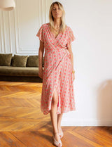Robe liberty rouge Hasina