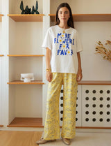 Pantalon jaune bandana Vasco