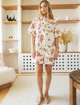 Off-white Marley floral romper