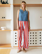 Blue Arous Top
