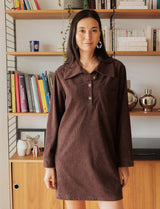 Robe marron Mavi