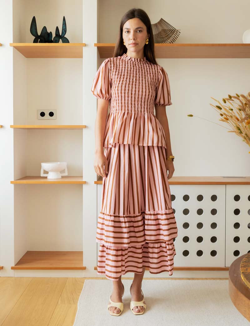 Pink Jeanne Skirt