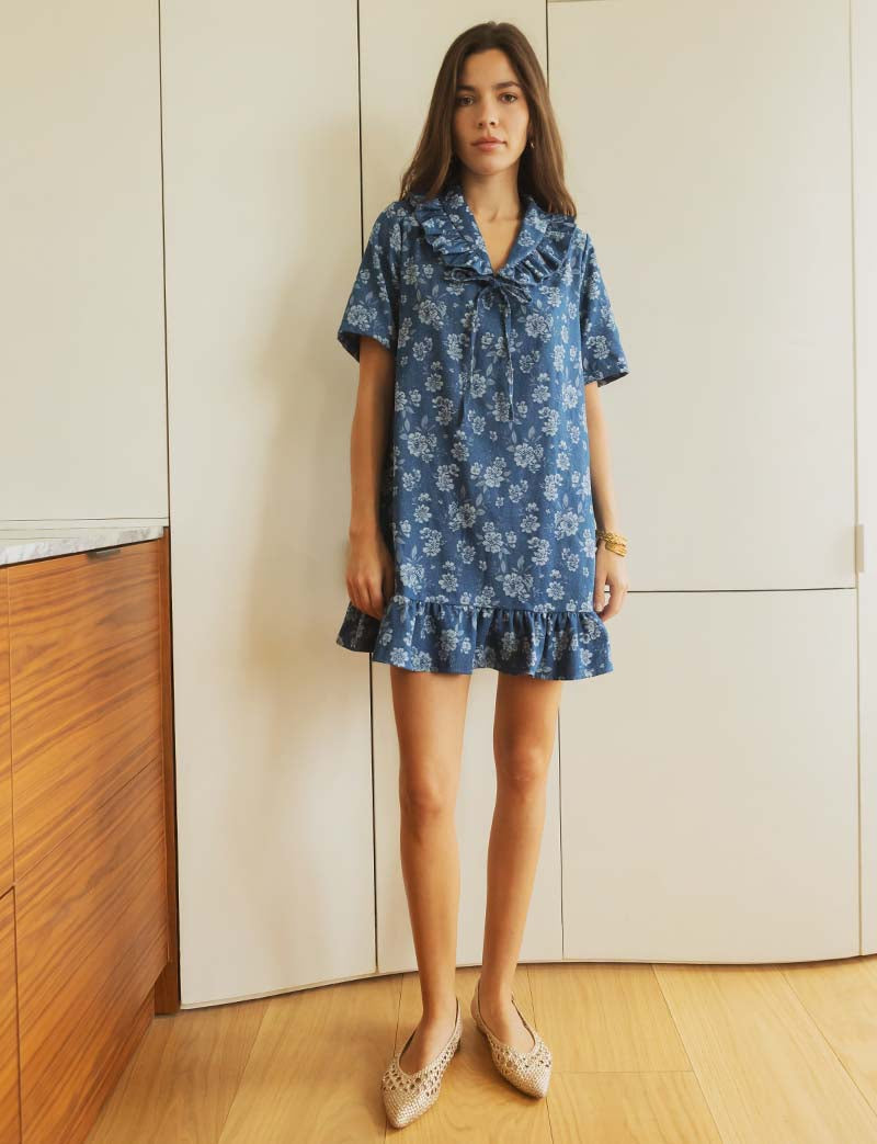 Vestido floreado Navi