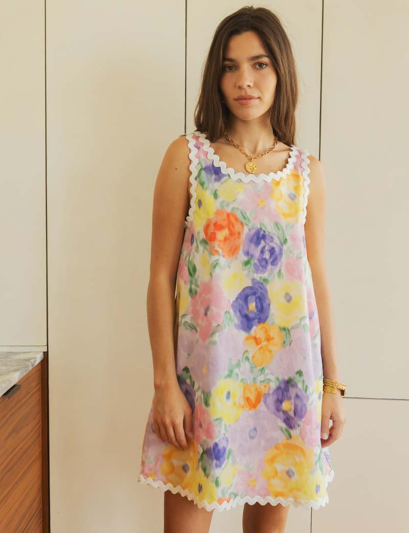 Vestido floral Calia
