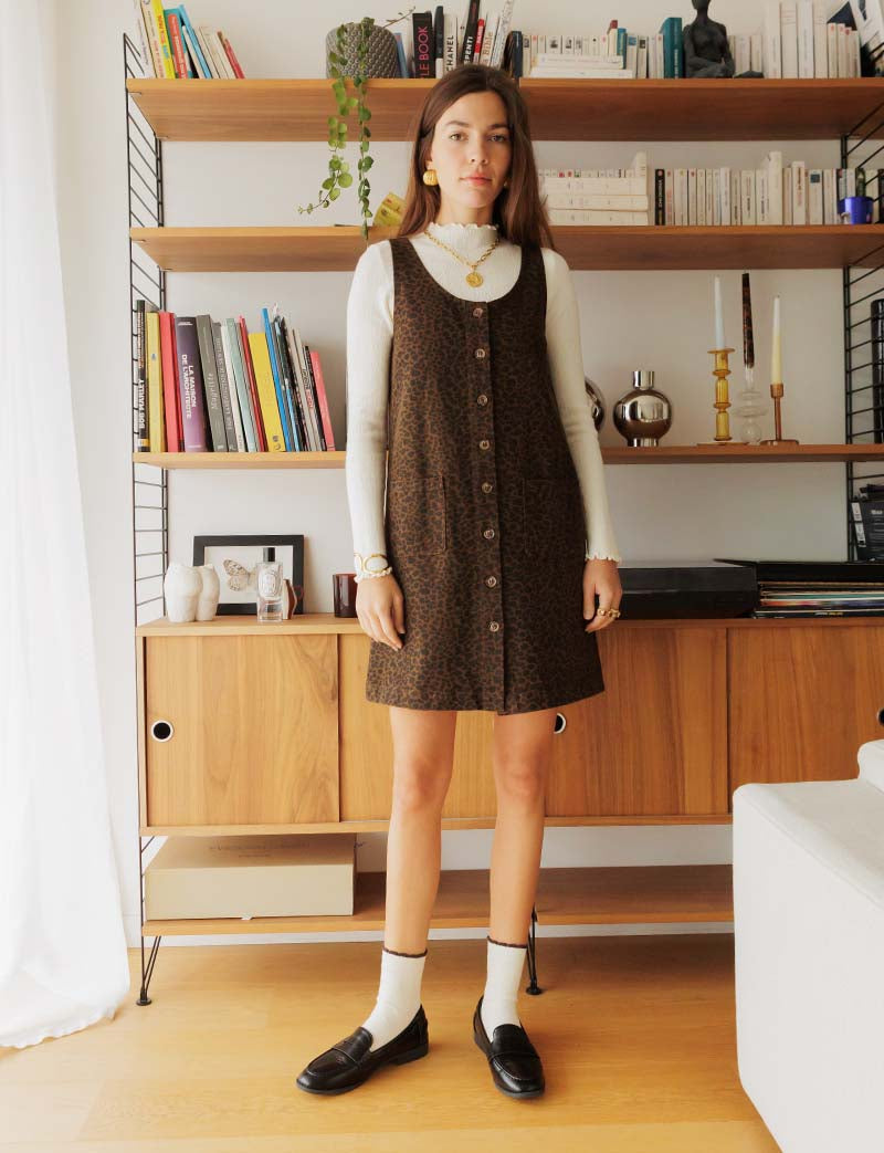 Leopard-print dress Vega