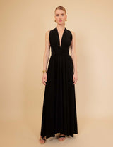 Robe multiposition noire Annabella