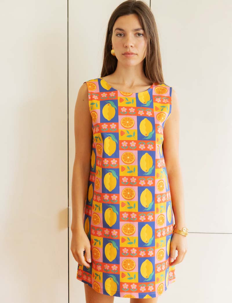 Robe agrumes Safia