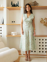 Novy Floral Opal Robe