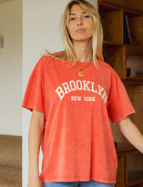 T-shirt corail Brooklyn
