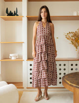 Terracotta Diana Dress