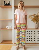 Multi-striped Jony jeans