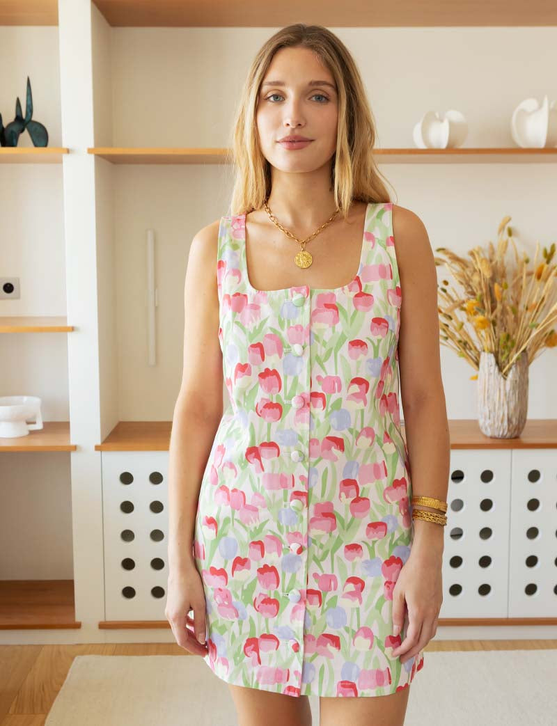 Robe fleurie Palma