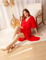 Robe rouge Gisella