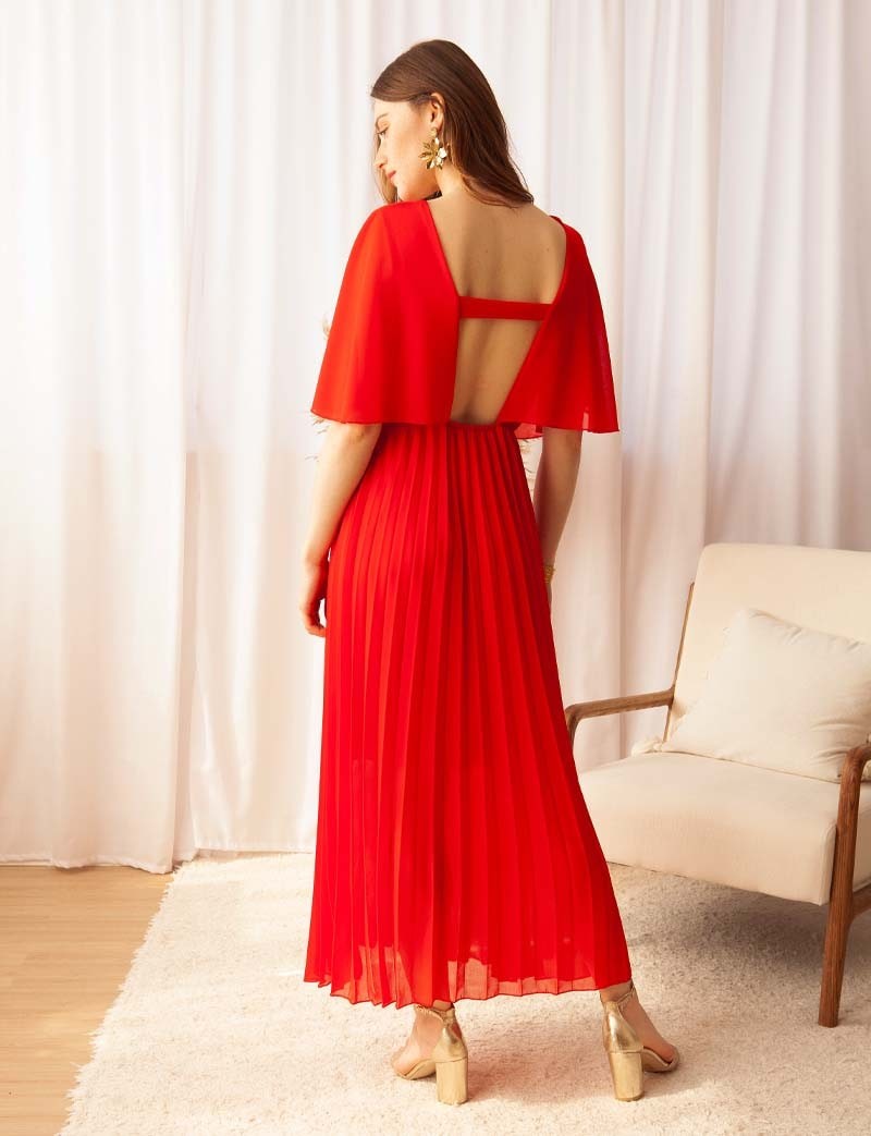 Robe rouge Gisella