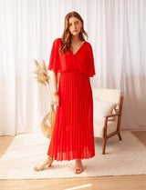 Robe rouge Gisella
