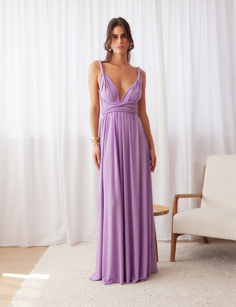 Robe lilas Annabella