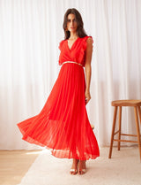 Robe rouge Perla