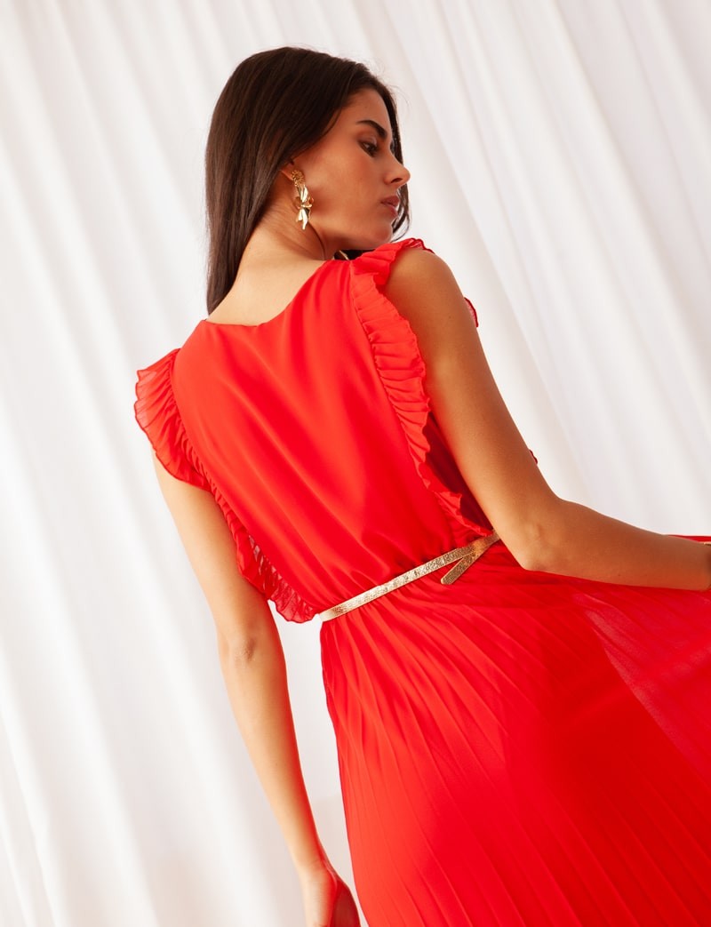 Robe rouge Perla