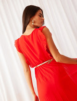 Robe rouge Perla