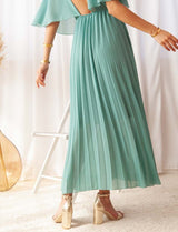 Robe céladon Gisella