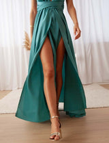 Robe céladon Layana
