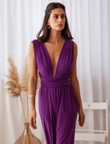 Combinaison violette Gabriella