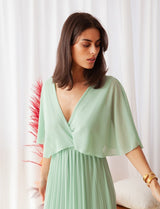 Robe vert d'eau Gisella