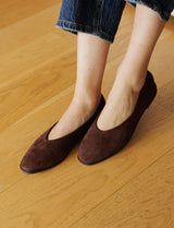Ballerines marron Caro