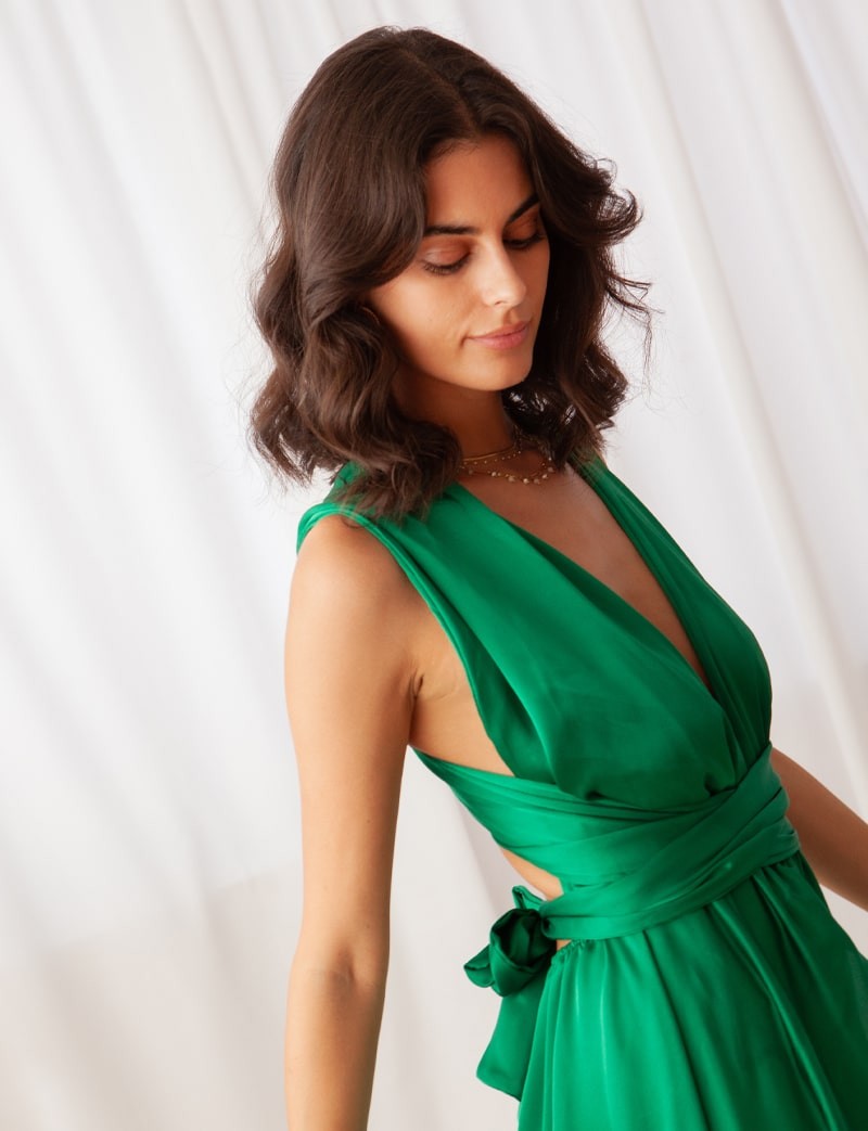 Layana Emerald Dress