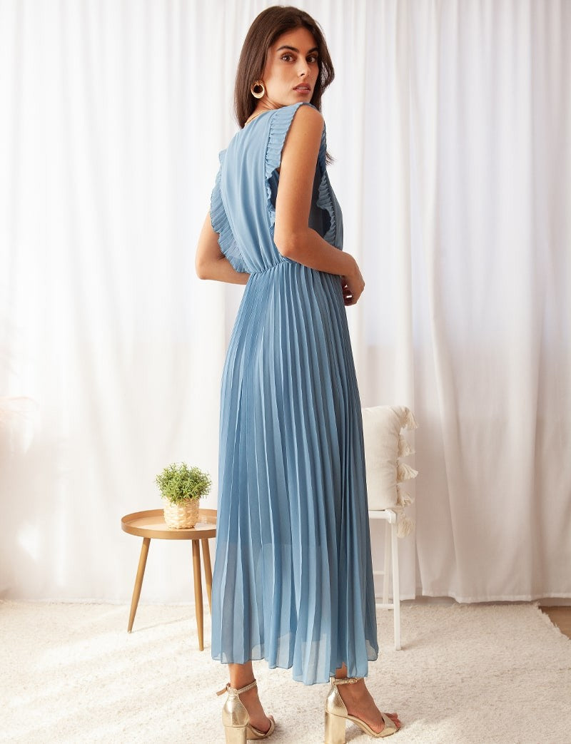 Robe bleu vintage Perla
