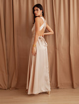 Layana's golden dress