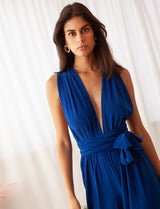 Combinaison bleu électrique Gabriella