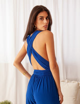 Combinaison bleu électrique Gabriella