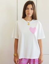 T-shirt blanc Love is Love