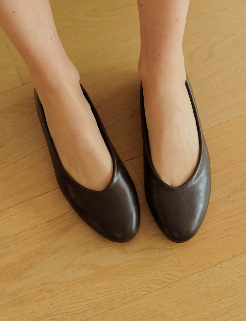 Ballerines marron Lolo