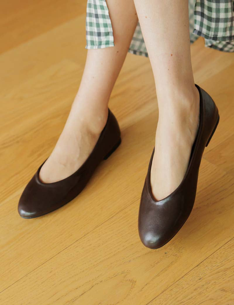 Ballerines marron Lolo