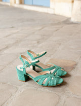 Green Gaya Sandals