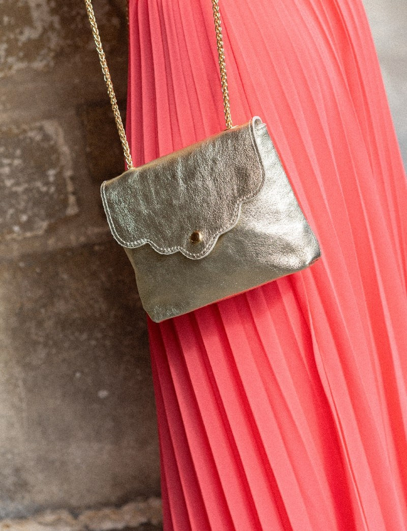 Elisio Gold Bag