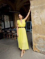 Robe jaune Perla