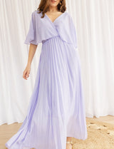 Robe lilas Gisella