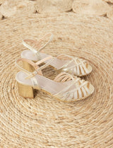 Golden Cassie Sandals