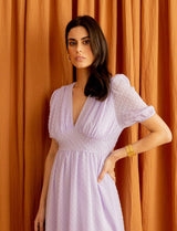 Robe lilas Lise